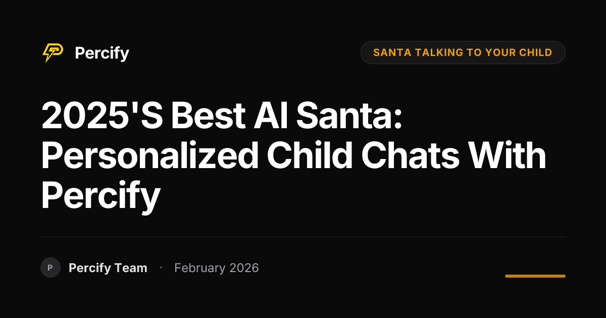 2025's Best AI Santa: Personalized Child Chats with Percify - Percify AI Avatar Blog Cover