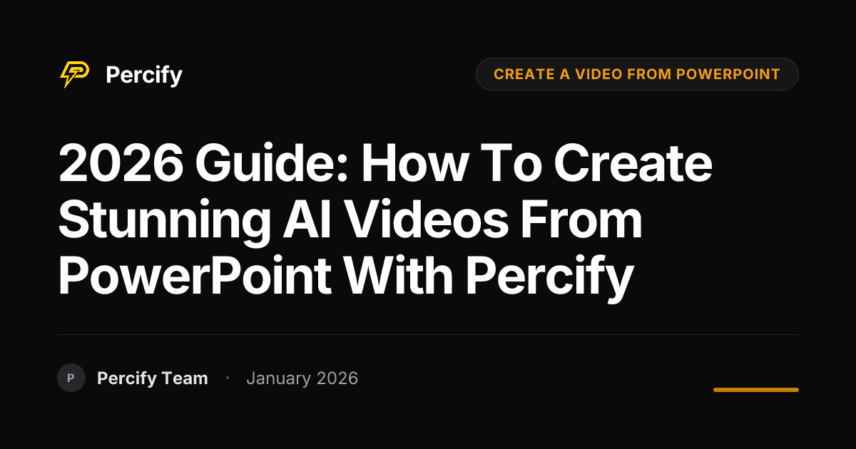 2026 Guide: How to Create Stunning AI Videos from PowerPoint with ...