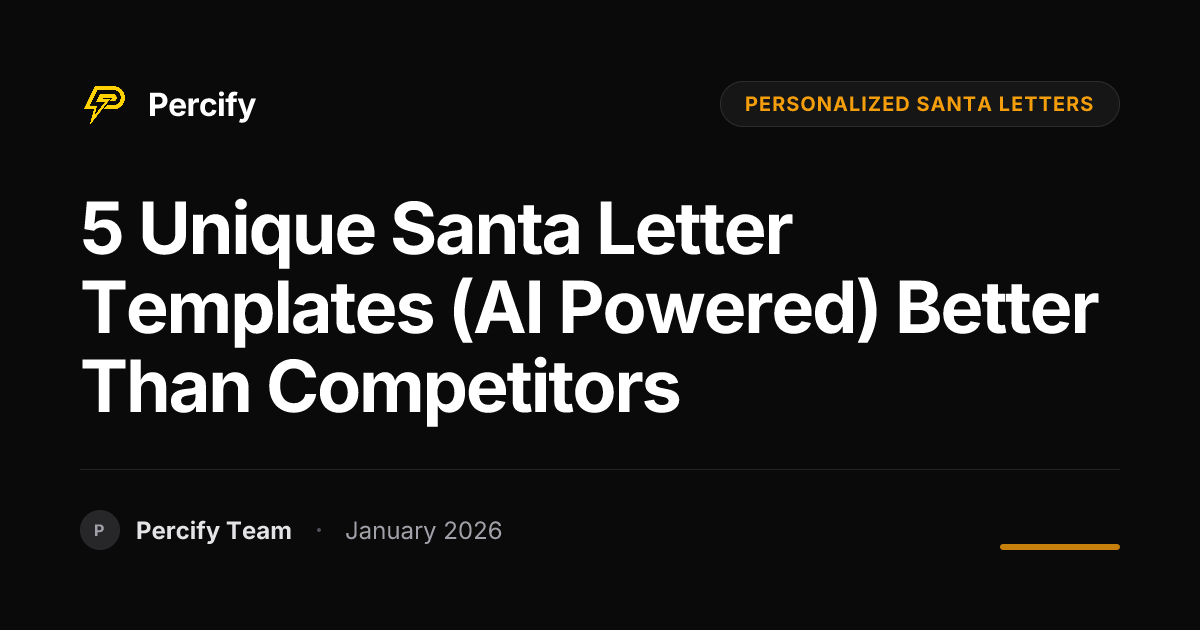 5 Unique Santa Letter Templates (AI Powered) Better Than Competitors ...