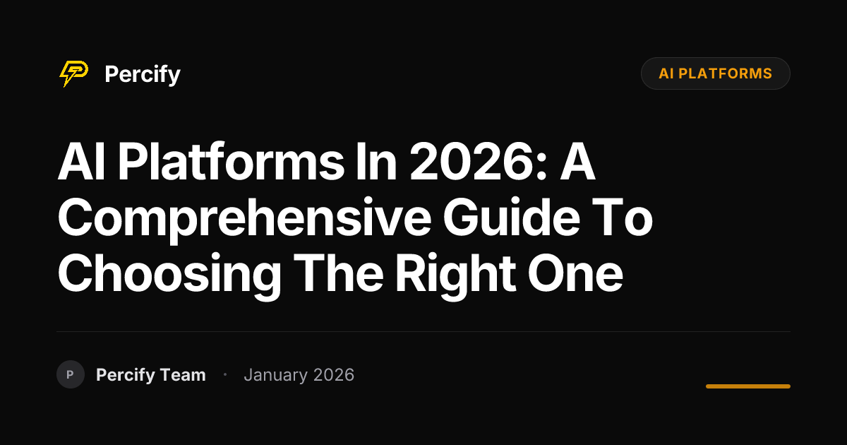 AI Platforms in 2026: A Comprehensive Guide to Choosing the Right One ...