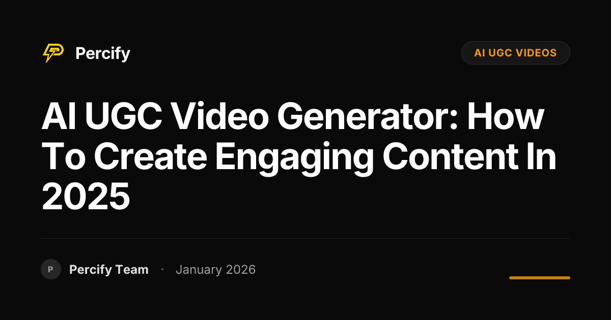 AI UGC Video Generator: How to Create Engaging Content in 2025 ...