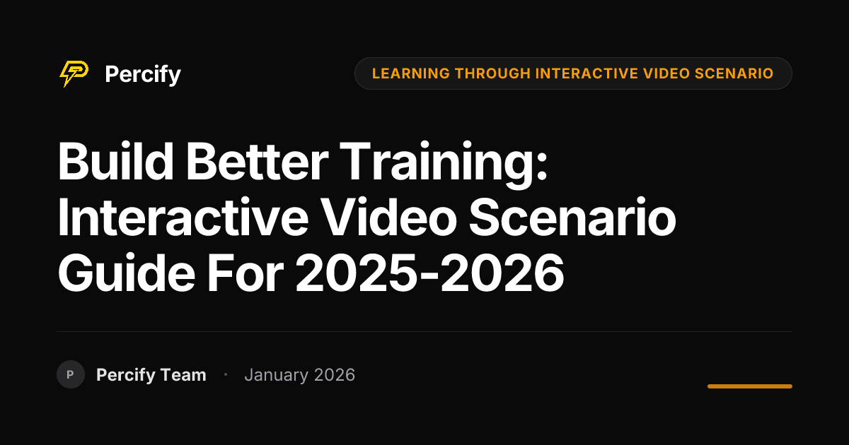 Build Better Training: Interactive Video Scenario Guide for 2025-2026 ...