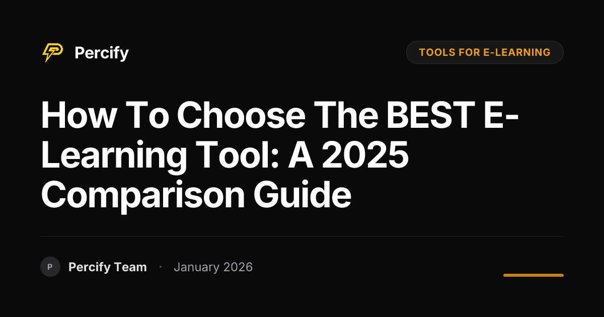 How to Choose the BEST E-Learning Tool: A 2025 Comparison Guide ...