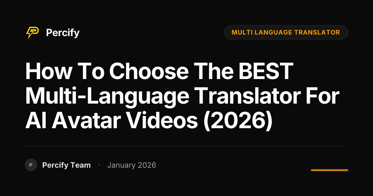 How to Choose the BEST Multi-Language Translator for AI Avatar Videos ...