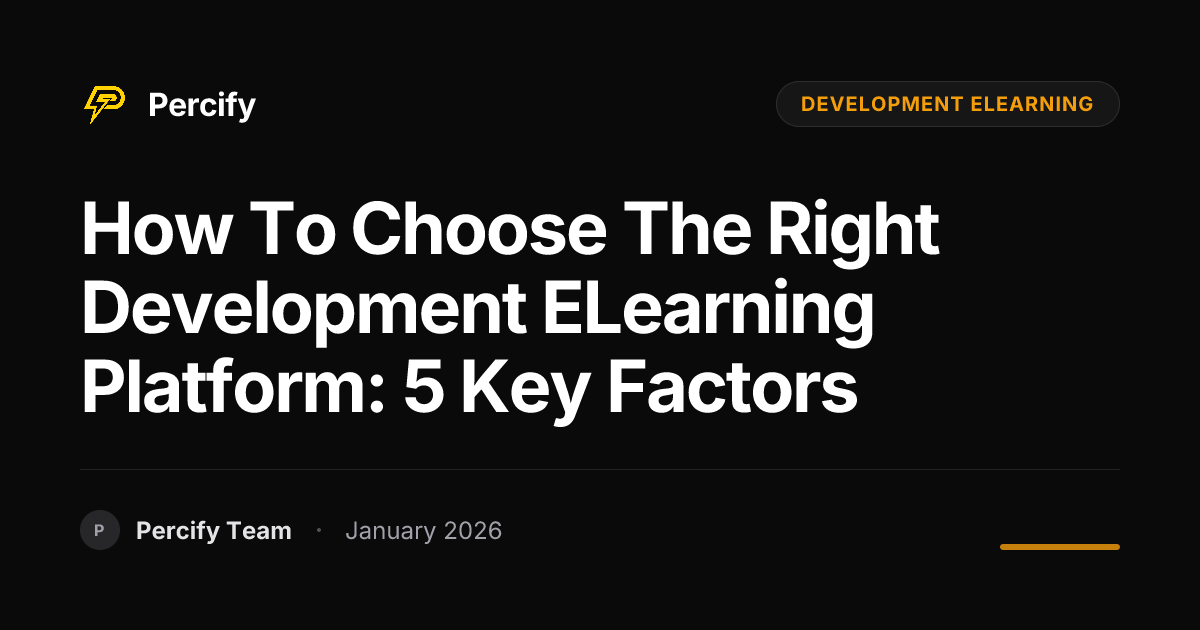 How to Choose the Right Development eLearning Platform: 5 Key Factors ...