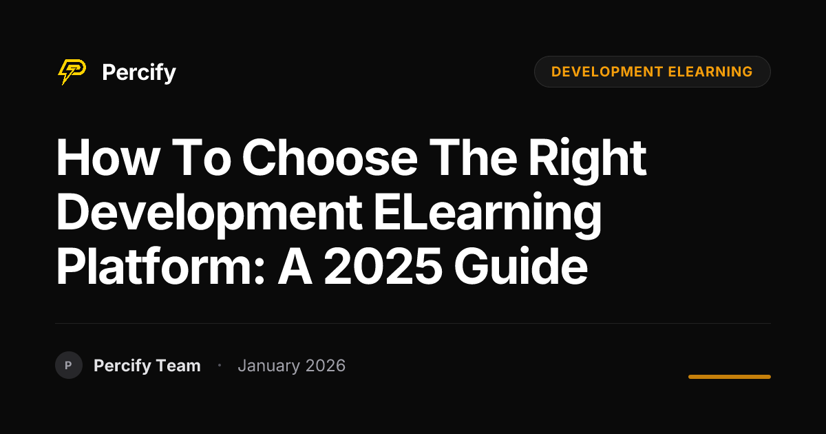 How to Choose the Right Development eLearning Platform: A 2025 Guide ...