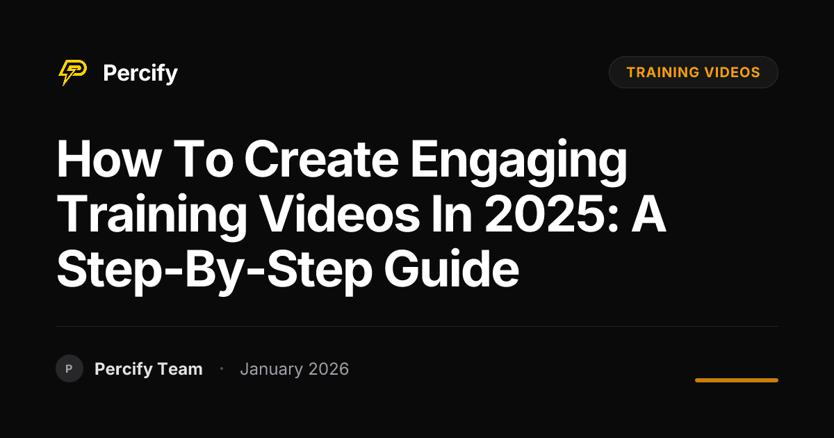How to Create Engaging Training Videos in 2025: A Step-by-Step Guide ...