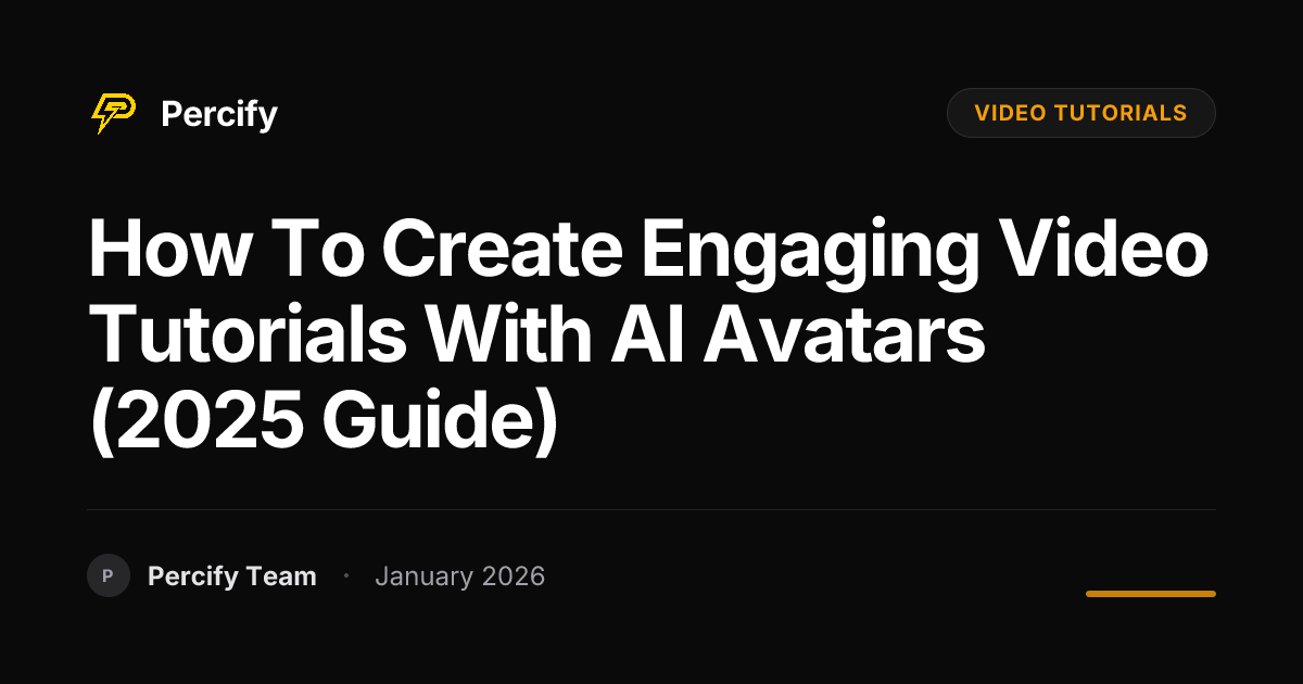 How to Create Engaging Video Tutorials with AI Avatars (2025 Guide ...