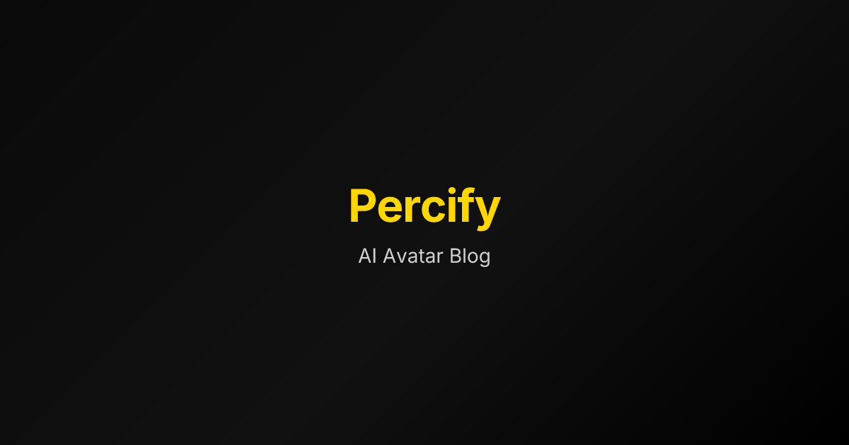 How to Create Realistic AI Avatars with Perfect Lip-Sync for Videos - Percify AI Avatar Blog Cover