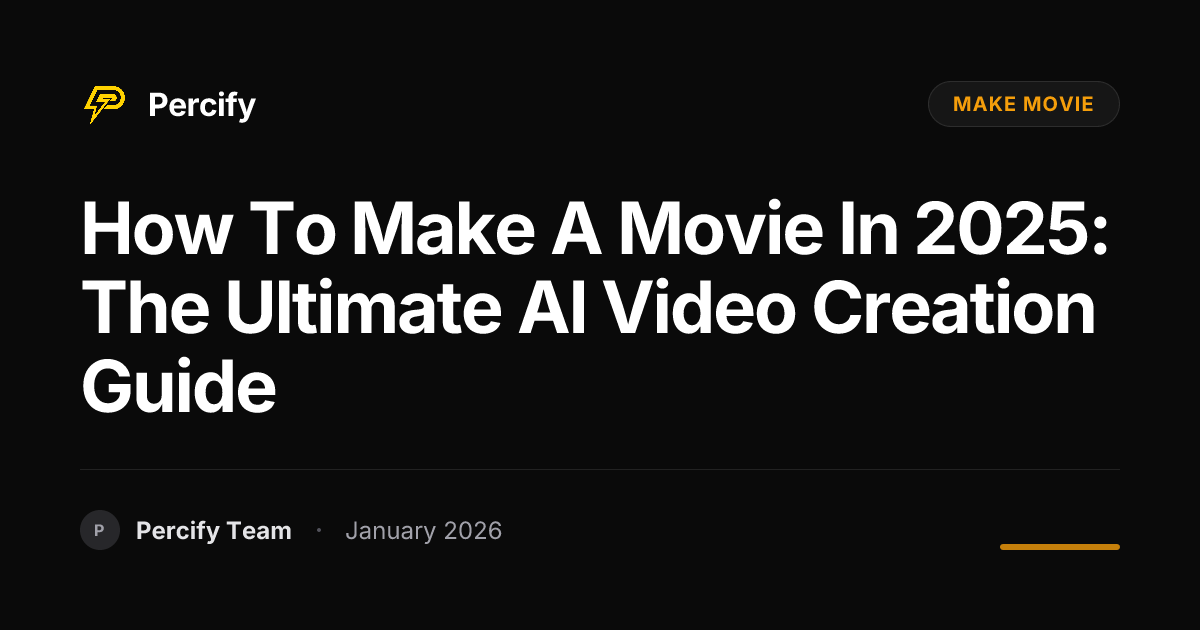 How to Make a Movie in 2025: The Ultimate AI Video Creation Guide ...