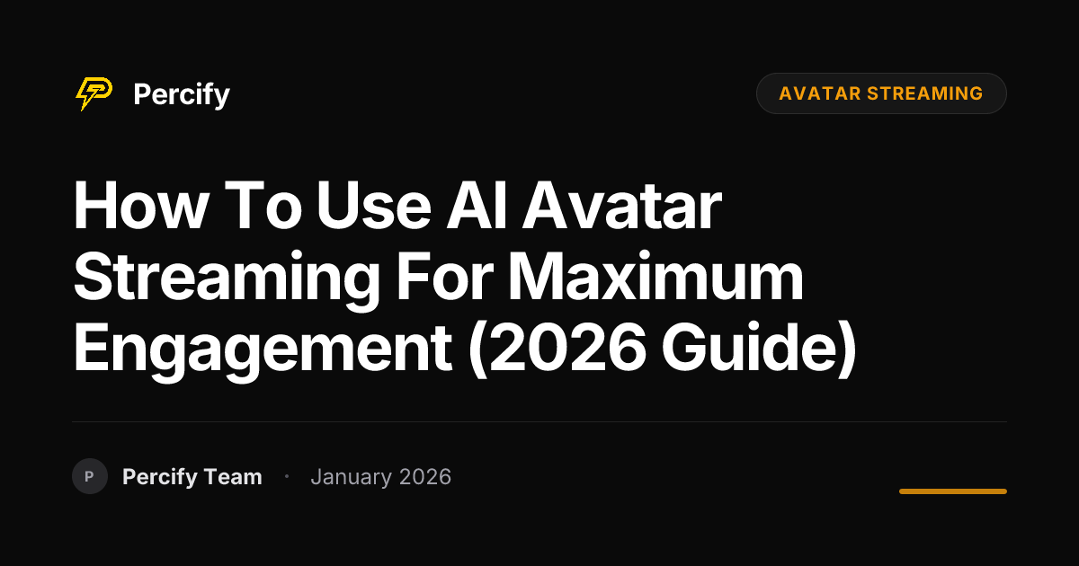 How to Use AI Avatar Streaming for Maximum Engagement (2026 Guide ...
