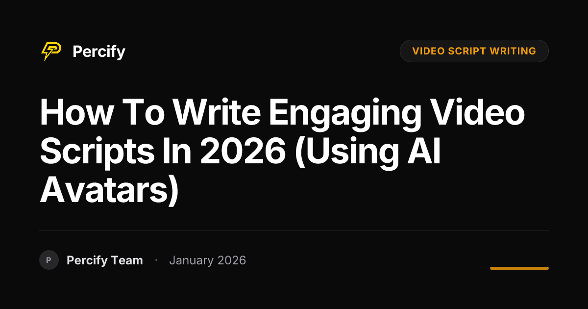 How to Write Engaging Video Scripts in 2026 (Using AI Avatars ...