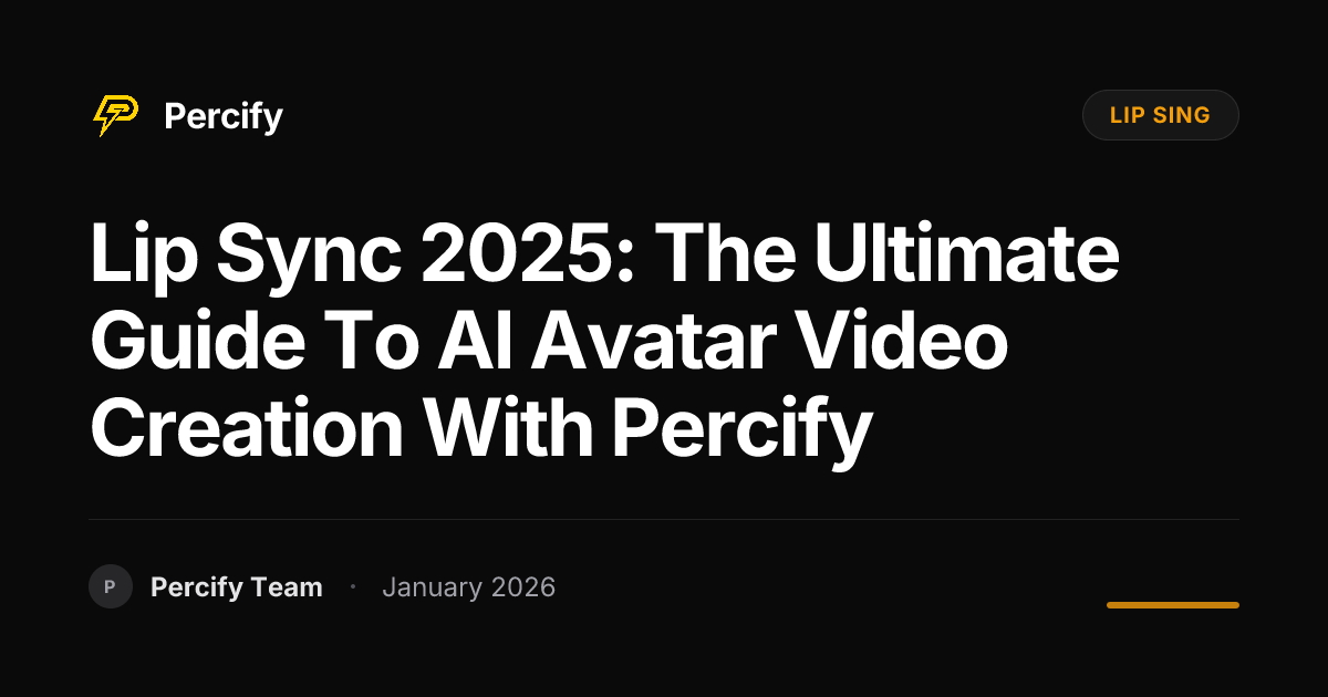 Lip Sync 2025: The Ultimate Guide to AI Avatar Video Creation with ...
