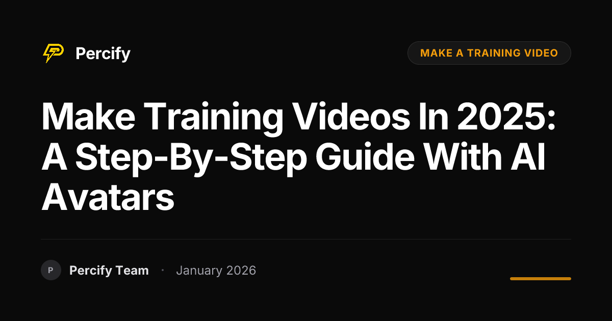 Make Training Videos in 2025: A Step-by-Step Guide with AI Avatars ...