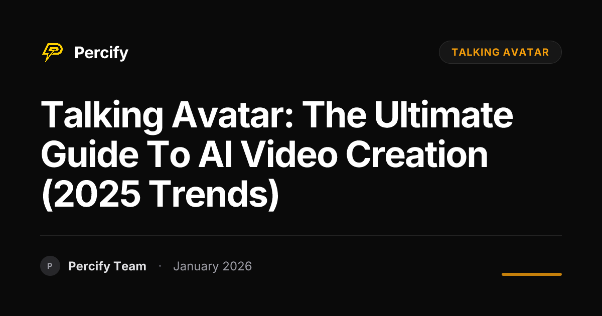 Talking Avatar: The Ultimate Guide to AI Video Creation (2025 Trends ...