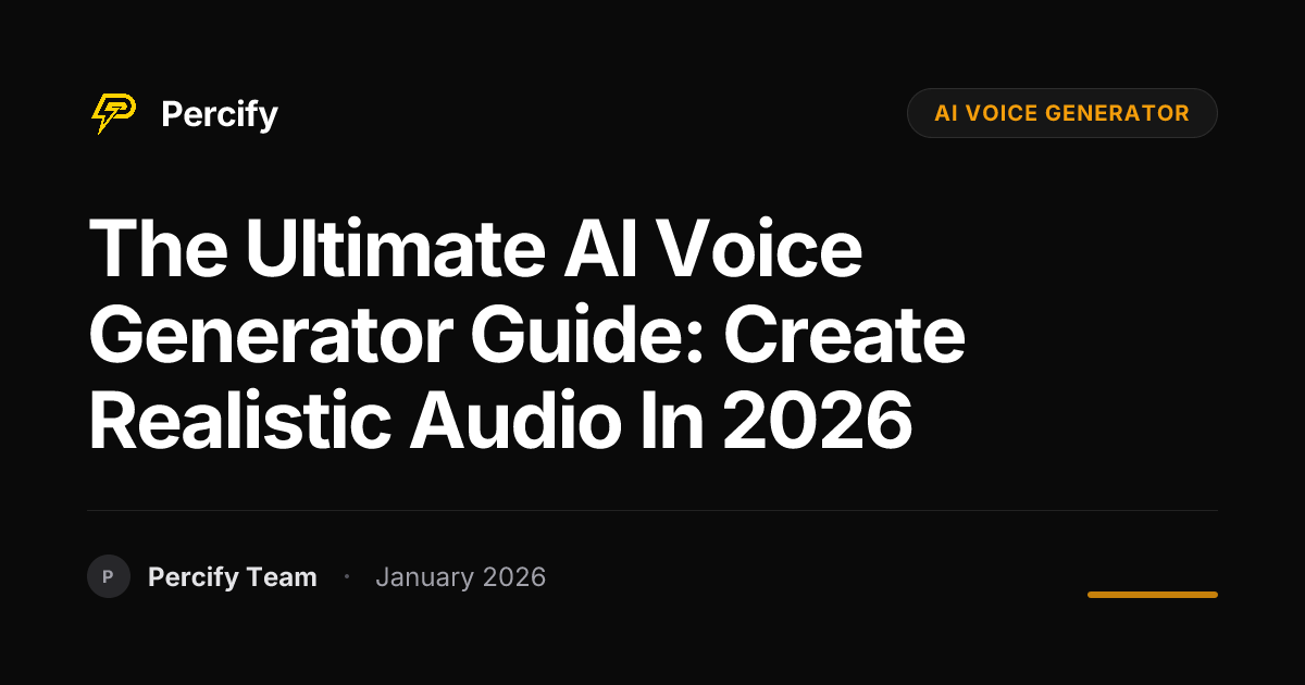 The Ultimate AI Voice Generator Guide: Create Realistic Audio in 2026 ...