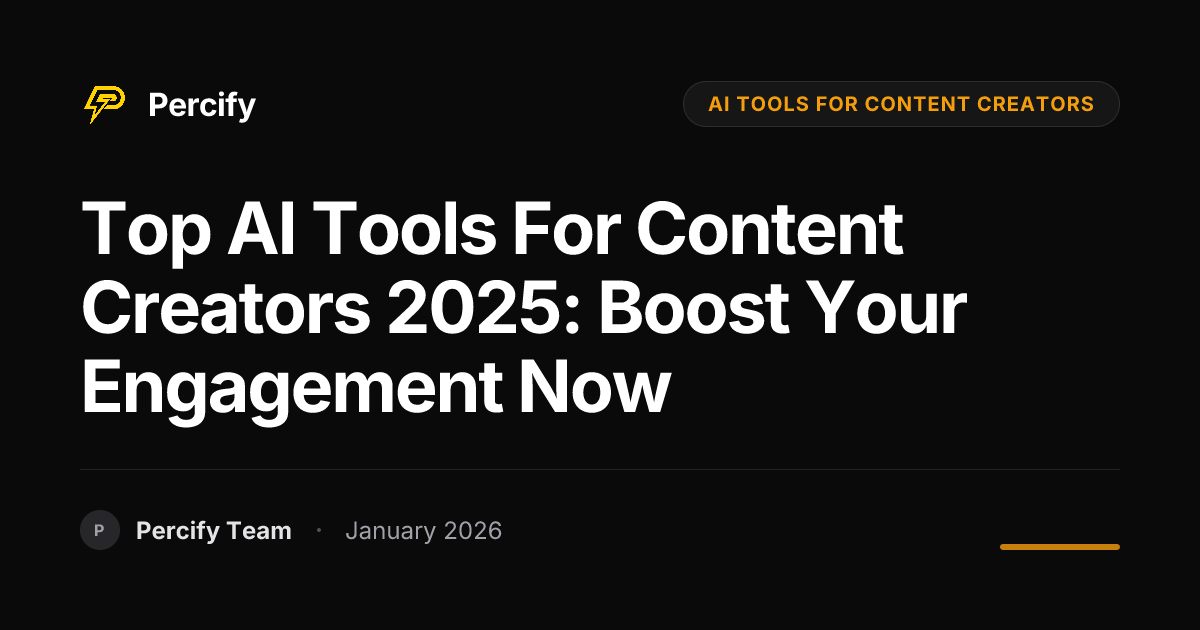 Top AI Tools for Content Creators 2025: Boost Your Engagement Now ...