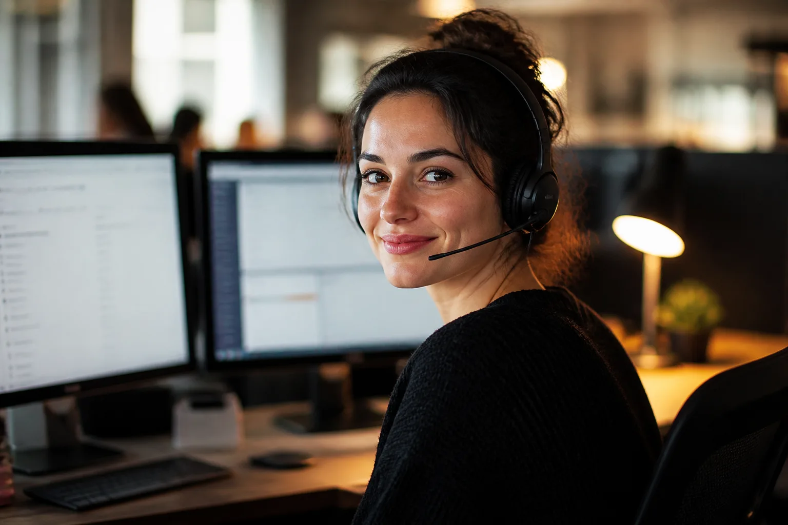 Account lead on a call