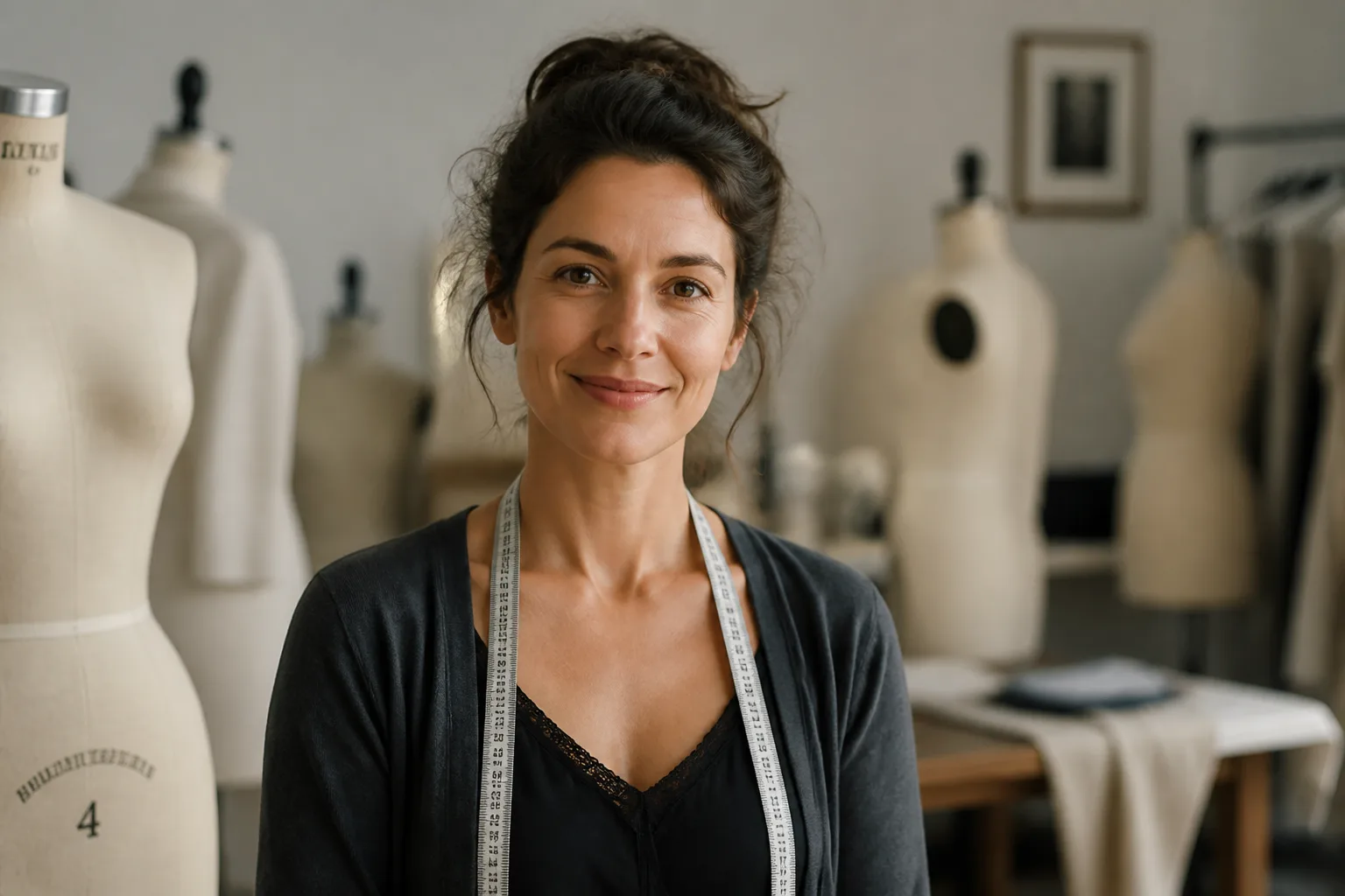 Designer in the atelier