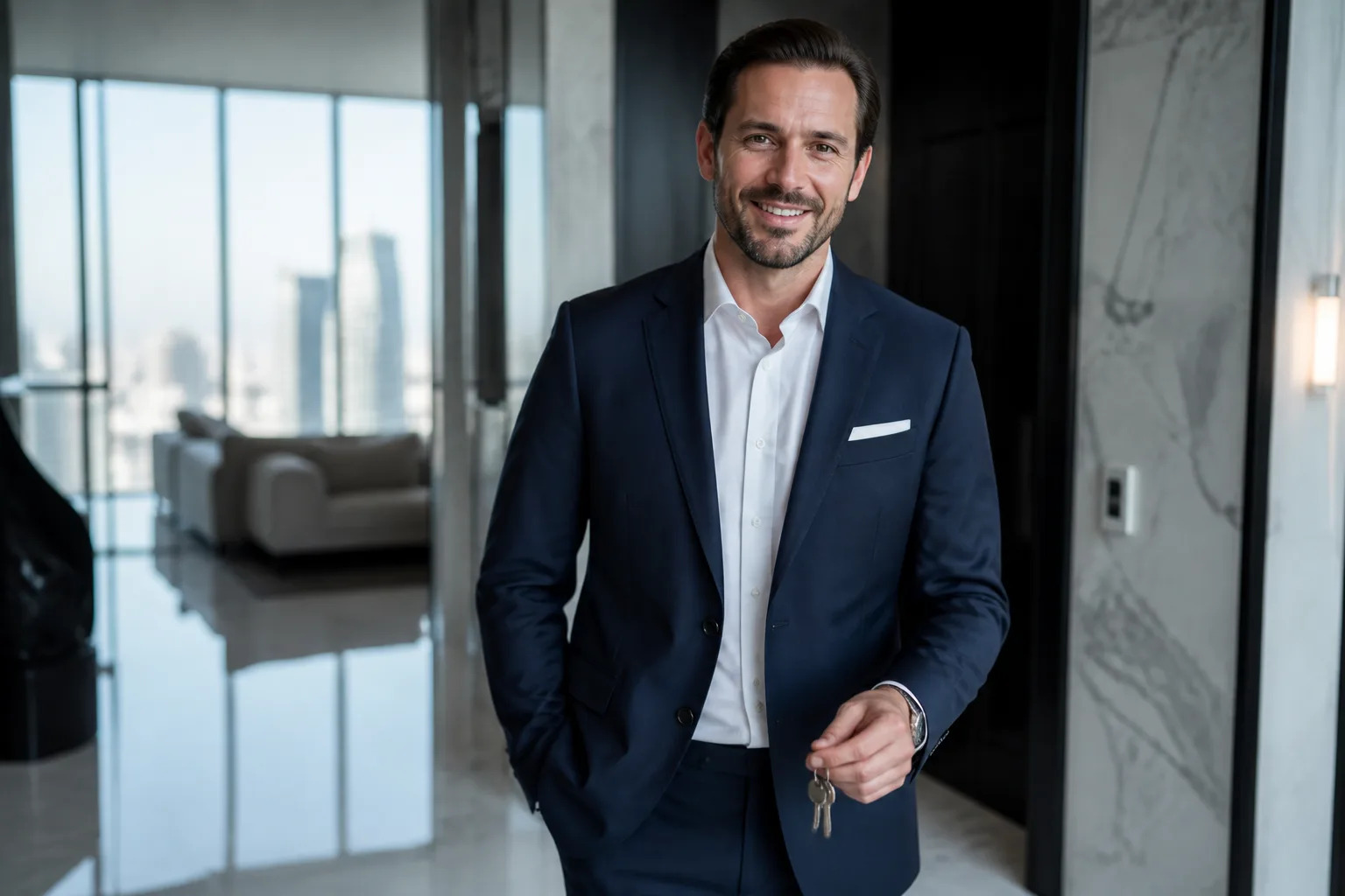 Luxury property agent